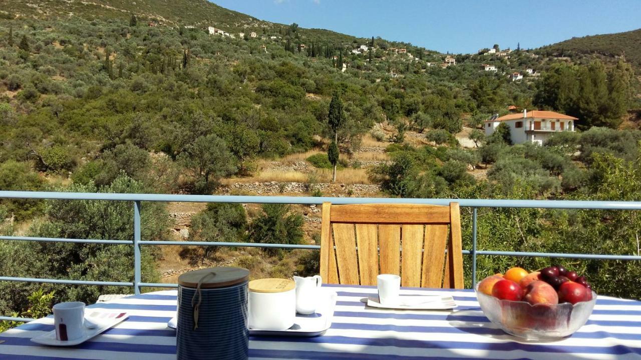 Tirós Lovely Traditionnal House With Sea View מראה חיצוני תמונה